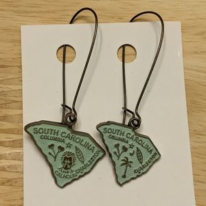 🌸 Mint South Carolina Earrings
